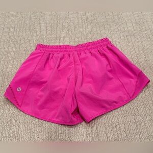 lululemon athletica Women's Vibrant Pink Athletic Shorts